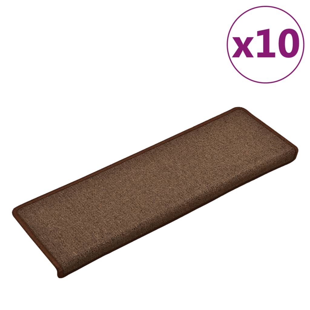 Trapmatten 10 St 65X25 Cm Bruin