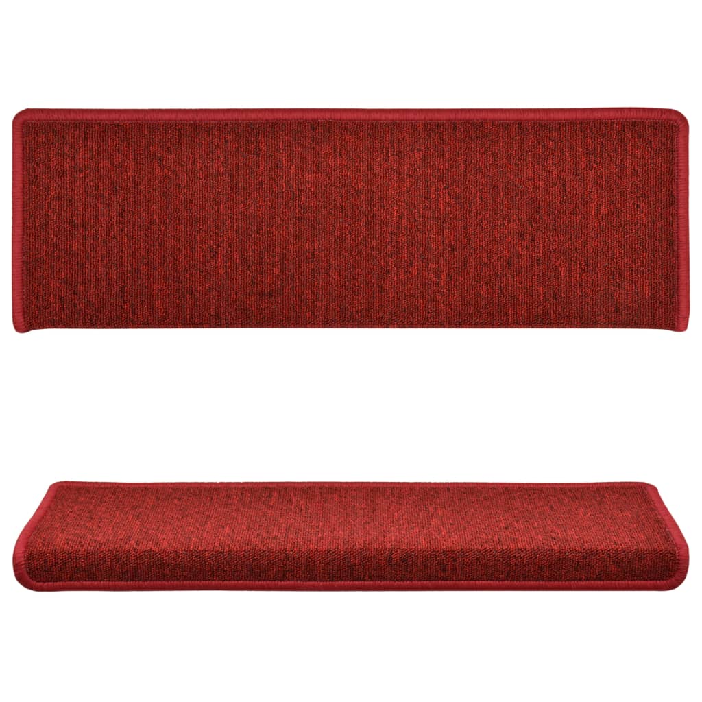 Trapmatten 5 St 65X25 Cm Rood