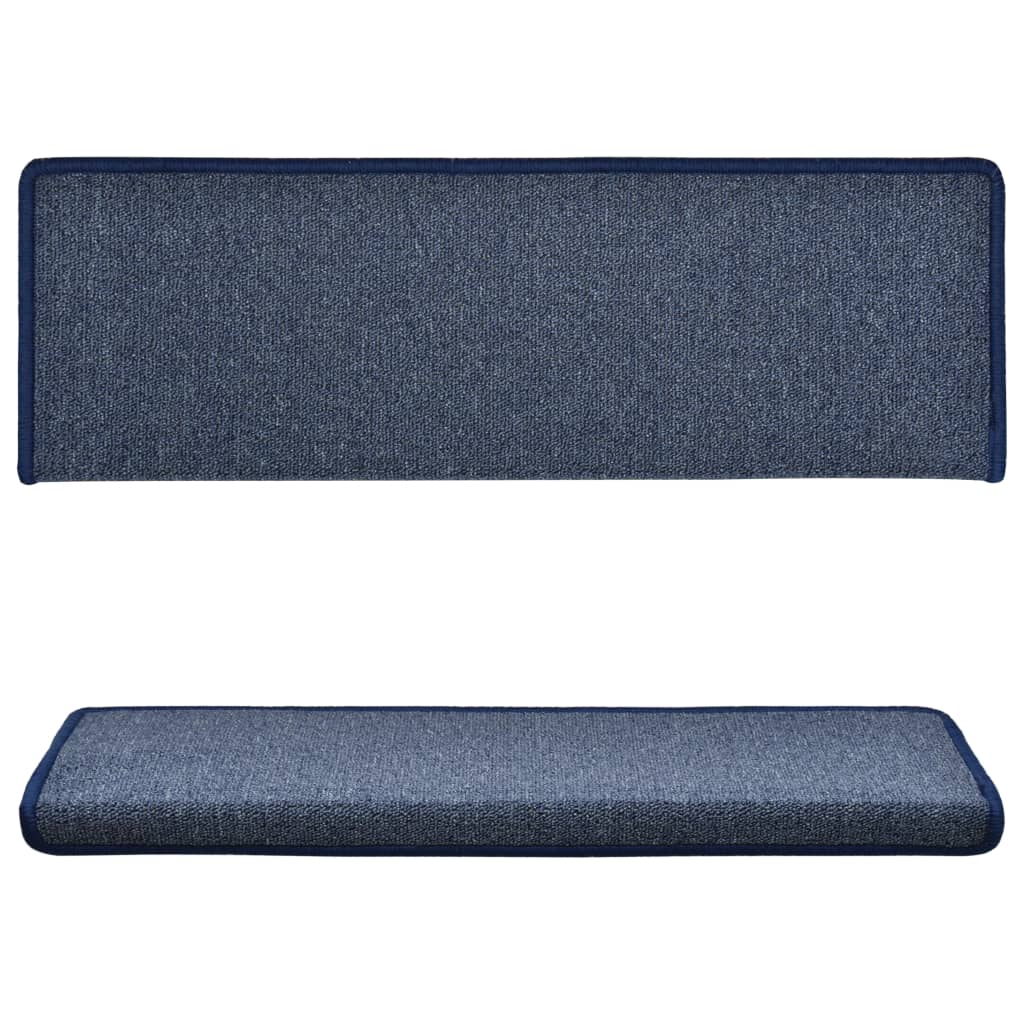Trapmatten 5 St 65X25 Cm Blauw