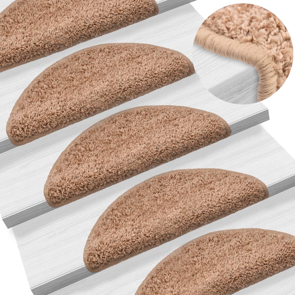 Trapmatten 5 St 56X20 Cm Beige