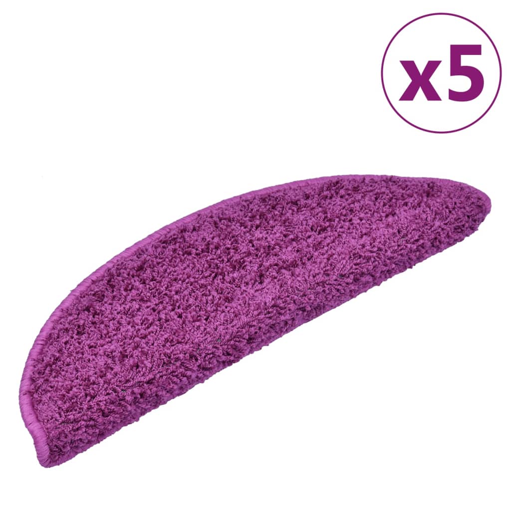 Trapmatten 5 St 56X20 Cm Violet