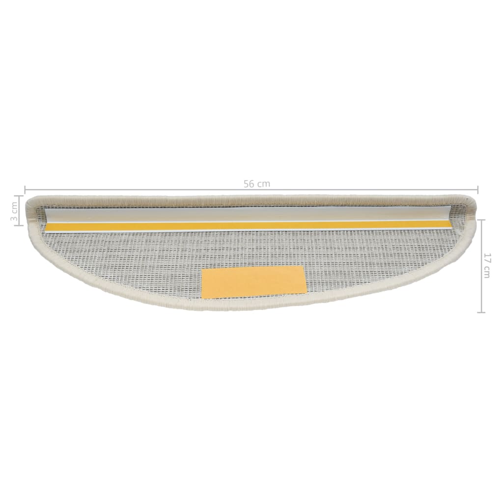 Trapmatten 5 St 56X20 Cm Wit