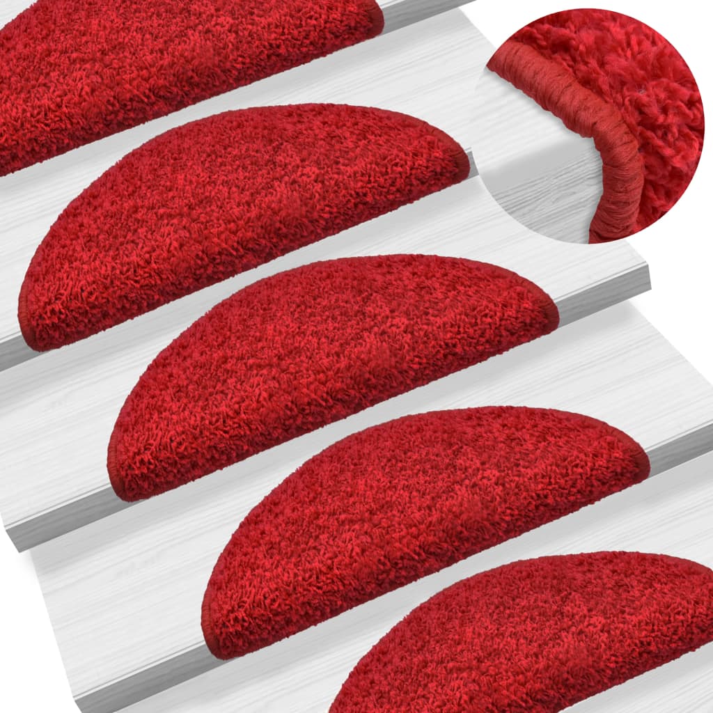 Trapmatten 5 St 56X20 Cm Rood