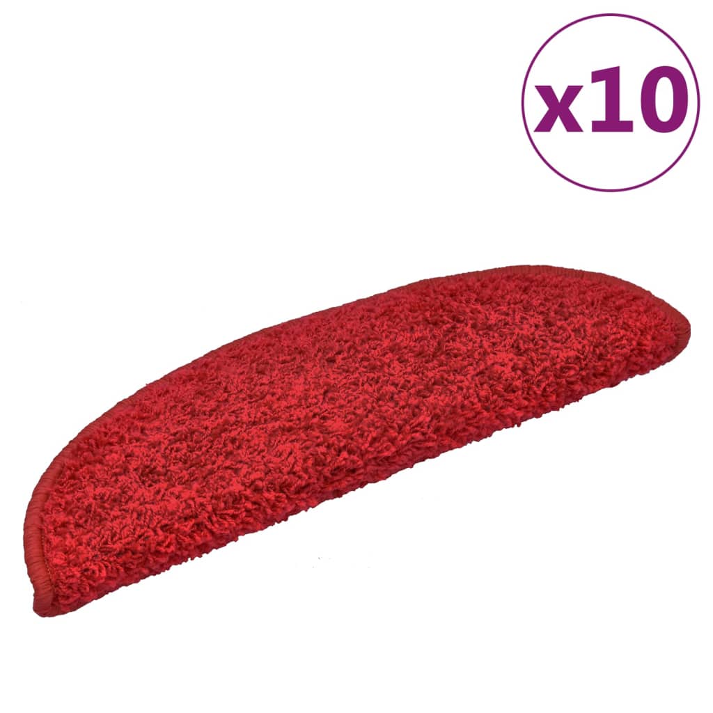 Trapmatten 10 St 56X20 Cm Rood