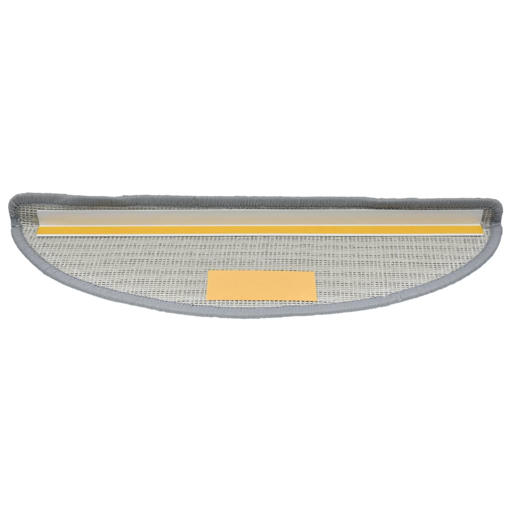 Trapmatten 5 St 65X25 Cm Grijs