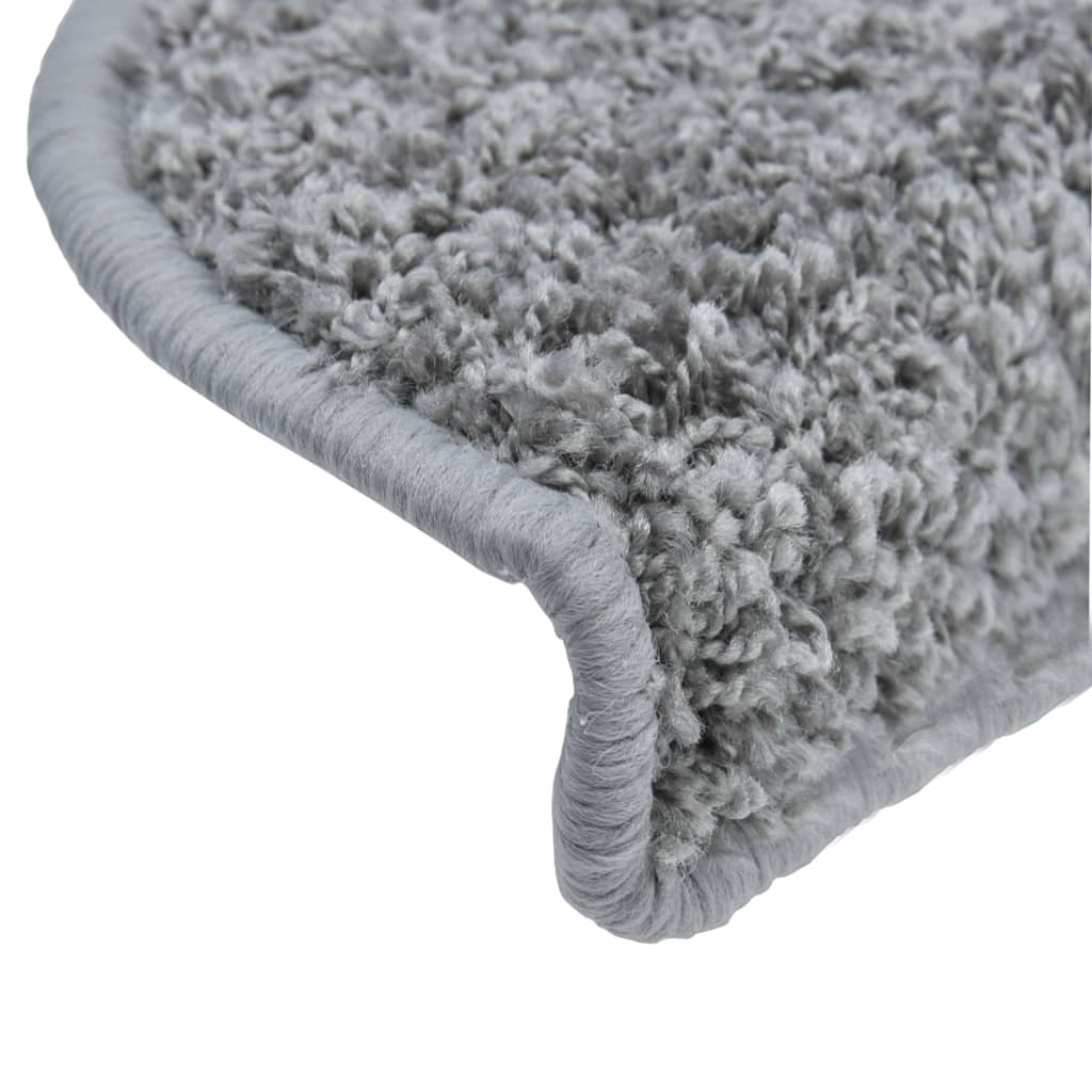 Trapmatten 10 St 65X25 Cm Grijs