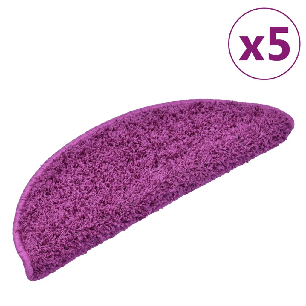 Trapmatten 5 St 56X20 Cm Violet