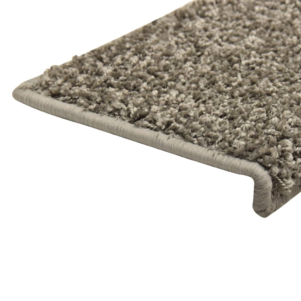 Trapmatten 5 St 65X25 Cm Grijs