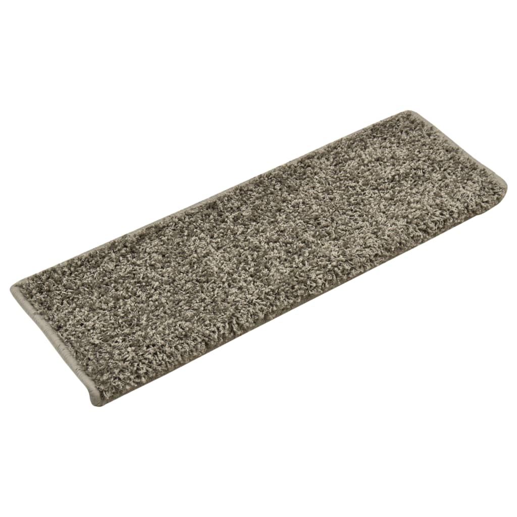 Trapmatten 10 St 65X25 Cm Grijs