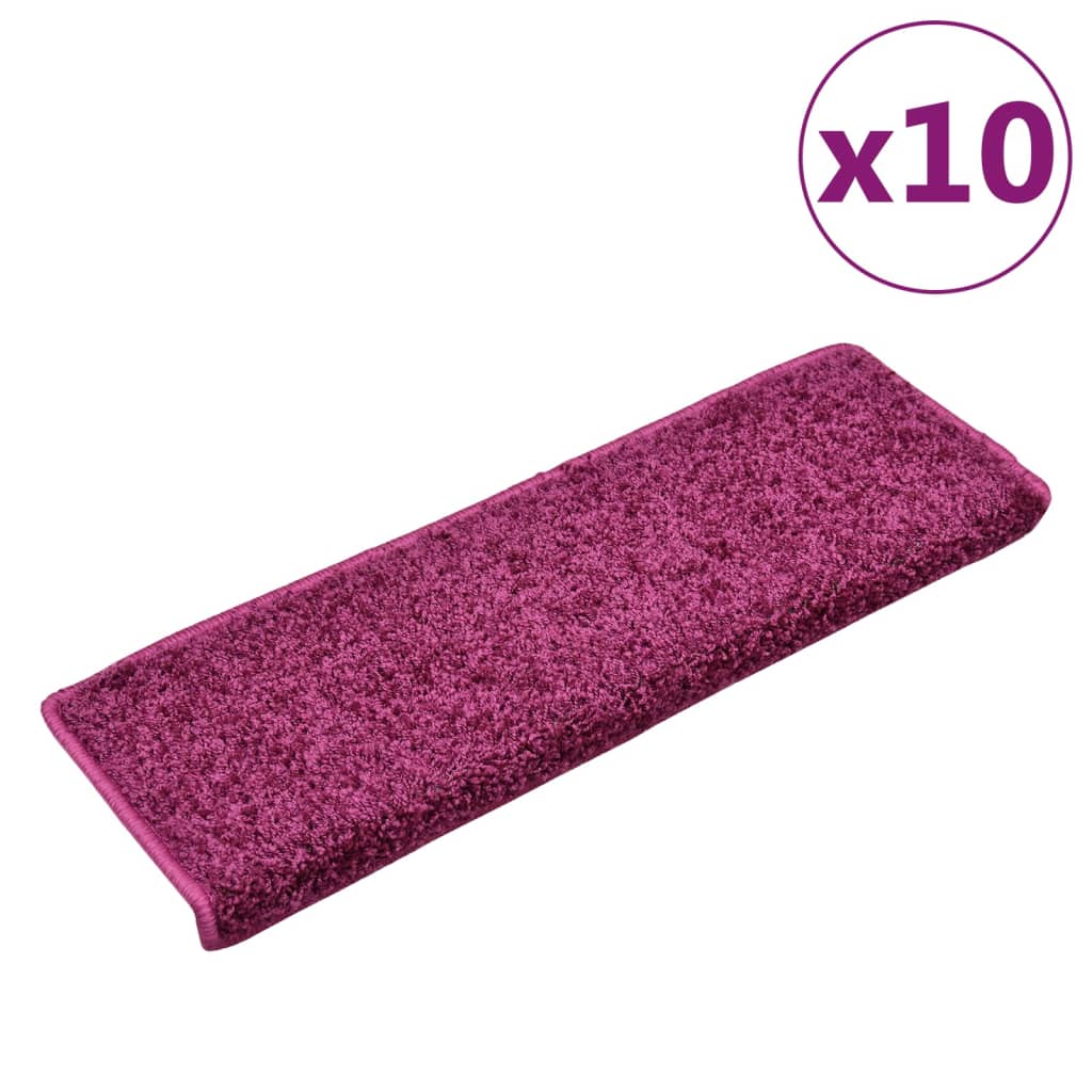 Trapmatten 10 St 65X25 Cm Violet