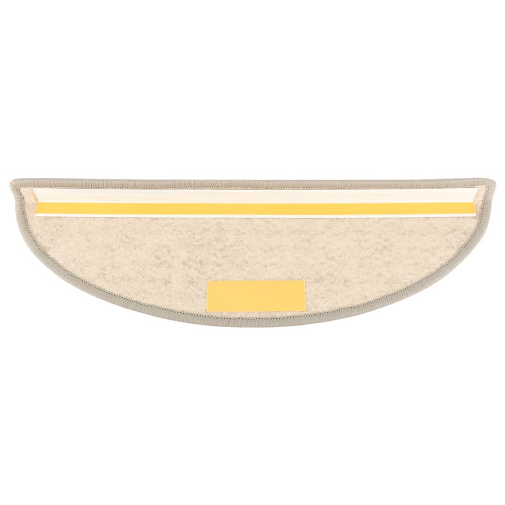 Trapmatten Zelfklevend 15 St Sisal-Look 56X20 Cm Taupe