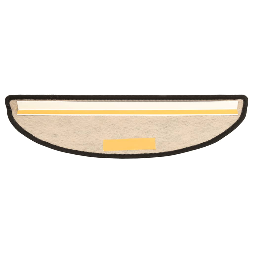 Trapmatten Zelfklevend 15 St Sisal-Look 56X20 Cm Antracietkleur