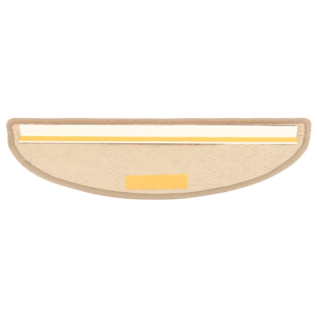 Trapmatten Zelfklevend 15 St Sisal-Look 56X20 Cm Zandkleurig