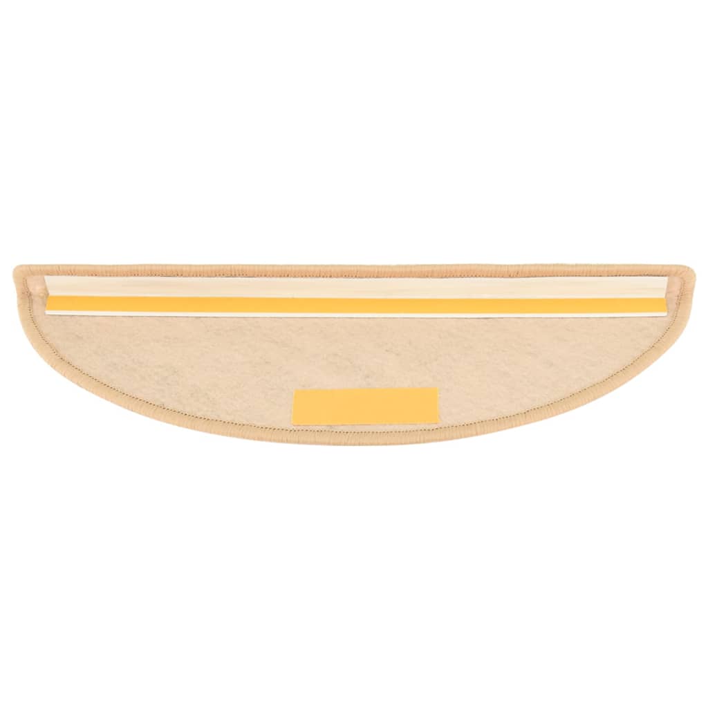 Trapmatten Zelfklevend 15 St Sisal-Look 56X20 Cm Lichtbeige