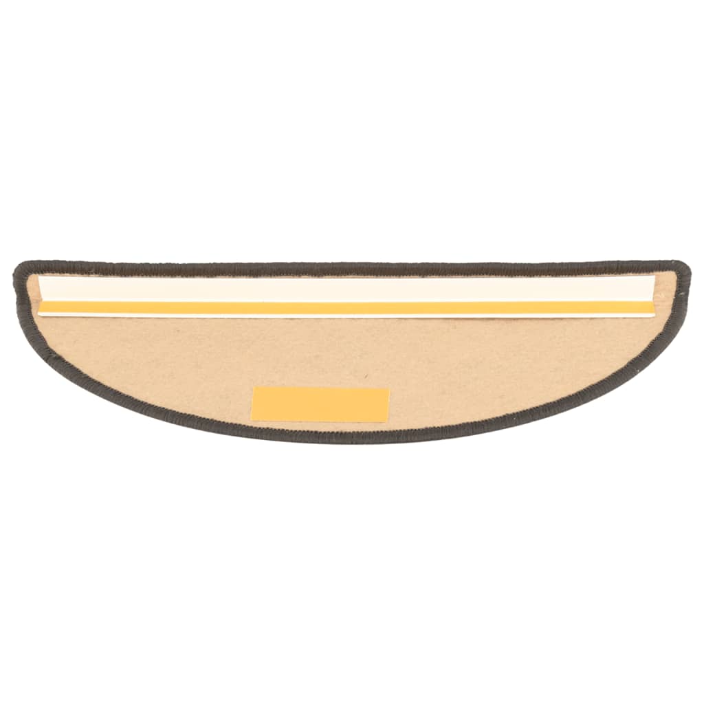 Trapmatten Zelfklevend 15 St Sisal-Look 65X25 Cm Antracietkleur