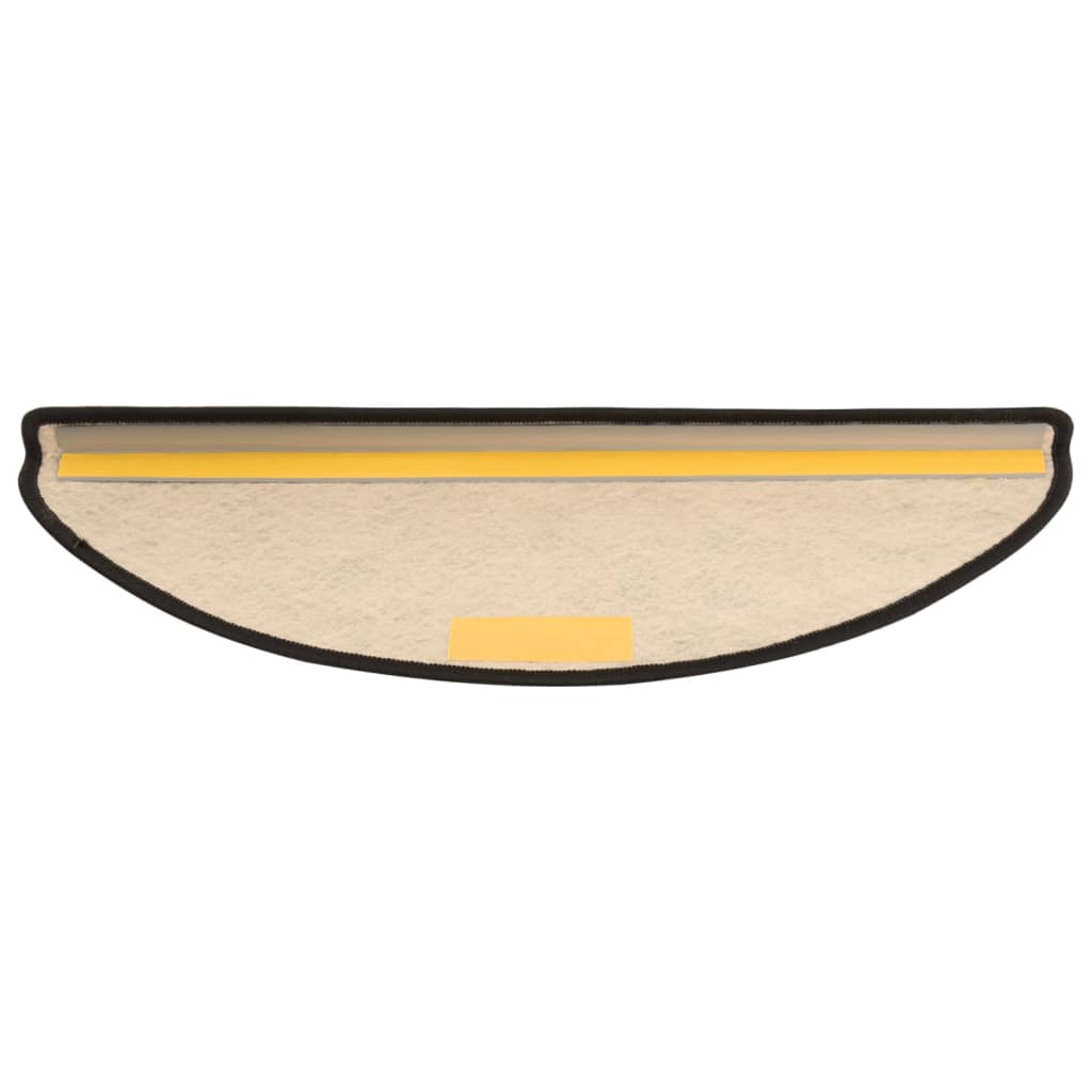 Trapmatten Zelfklevend 15 St Sisal-Look 65X25 Cm Antracietkleur