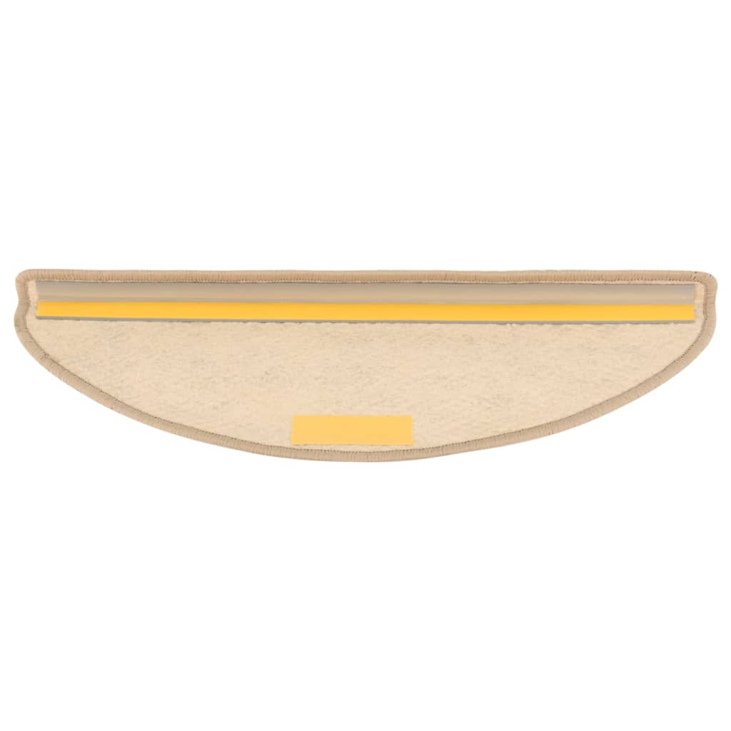 Trapmatten Zelfklevend 15 St Sisal-Look 65X25 Cm Zandkleurig