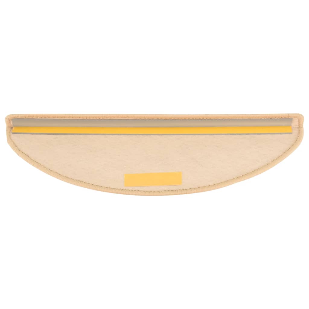 Trapmatten Zelfklevend 15 St Sisal-Look 65X25 Cm Lichtbeige