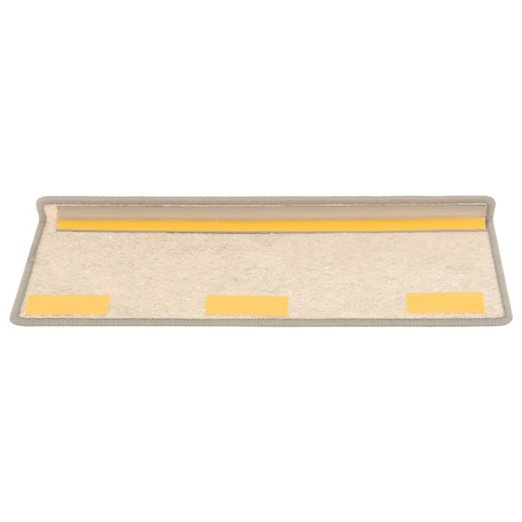 Trapmatten Zelfklevend 15 St Sisal-Look 65X25 Cm Beige