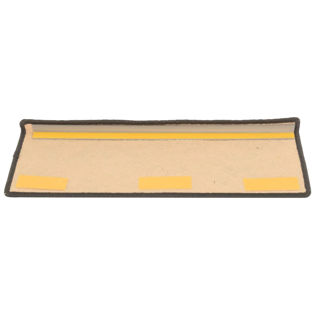 Trapmatten Zelfklevend 15 St Sisal-Look 65X25 Cm Grijs En Beige