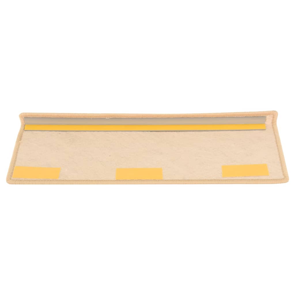 Trapmatten Zelfklevend 15 St Sisal-Look 65X25 Cm Lichtbeige