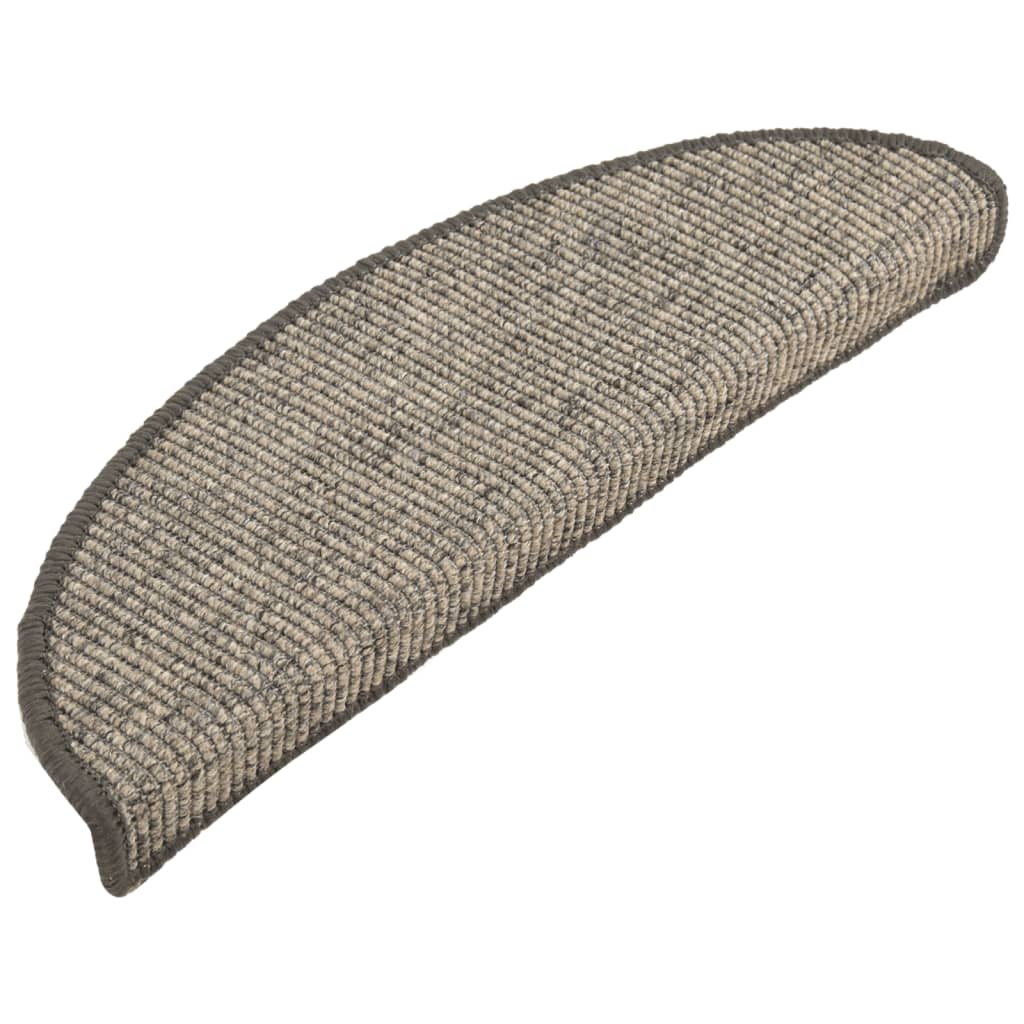 Trapmatten Zelfklevend 15 St 56X20 Cm Beige En Grijs