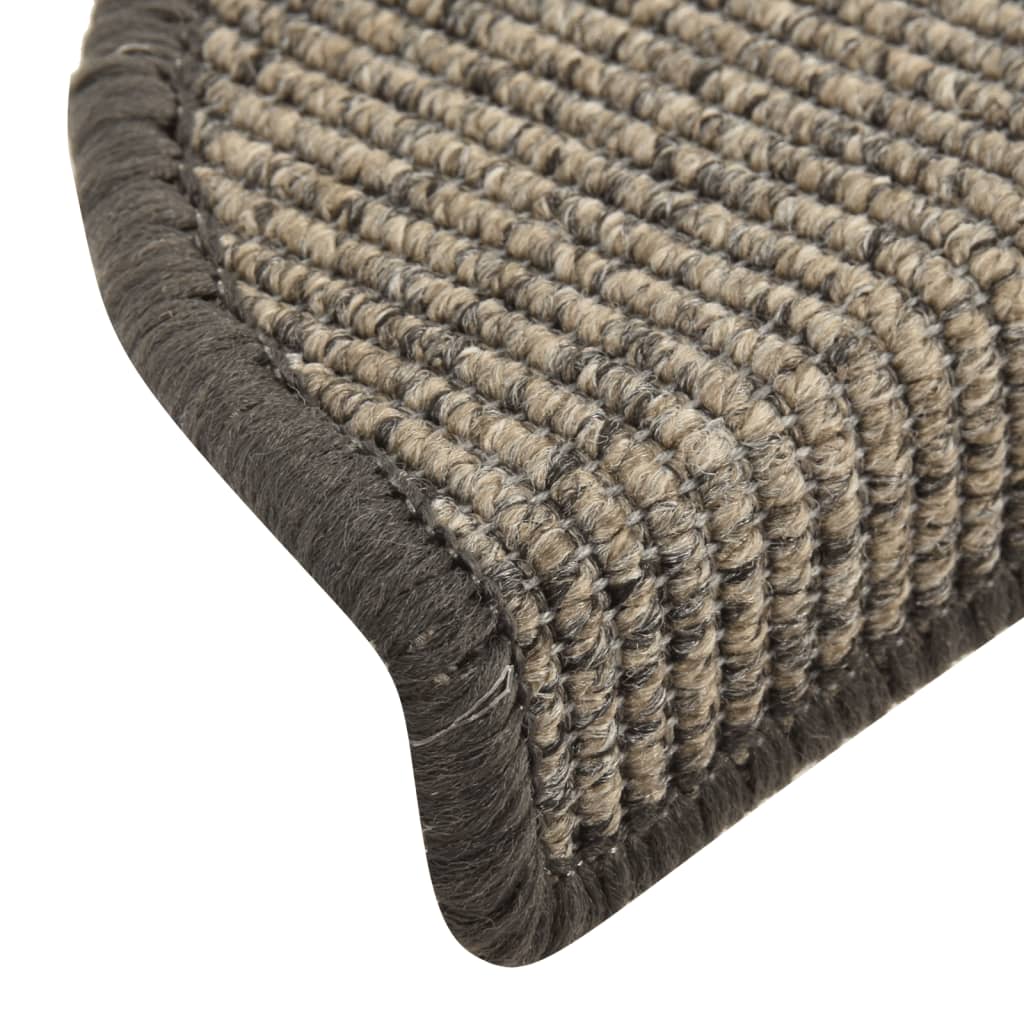 Trapmatten Zelfklevend 15 St 56X20 Cm Beige En Grijs