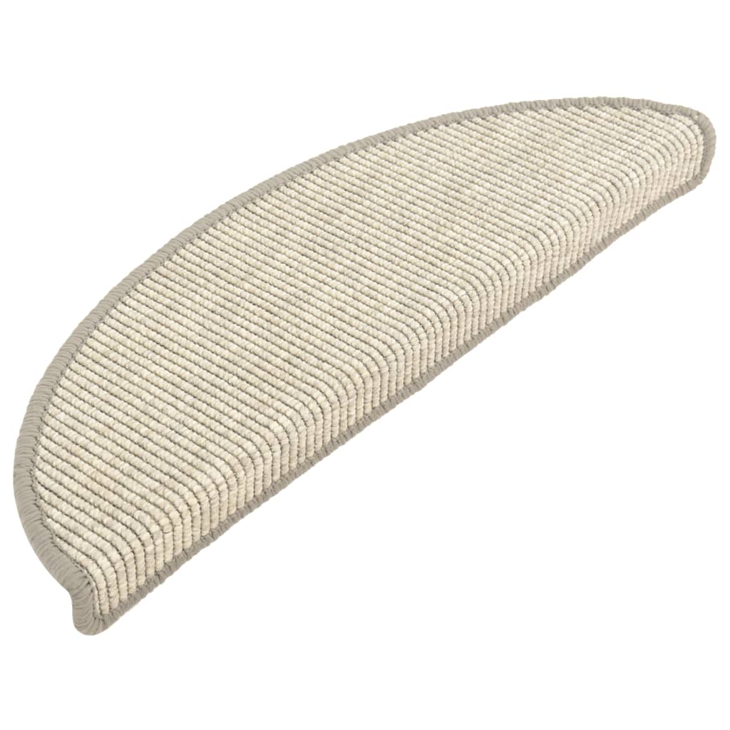 Trapmatten Zelfklevend 15 St 56X20 Cm Zilverkleurig