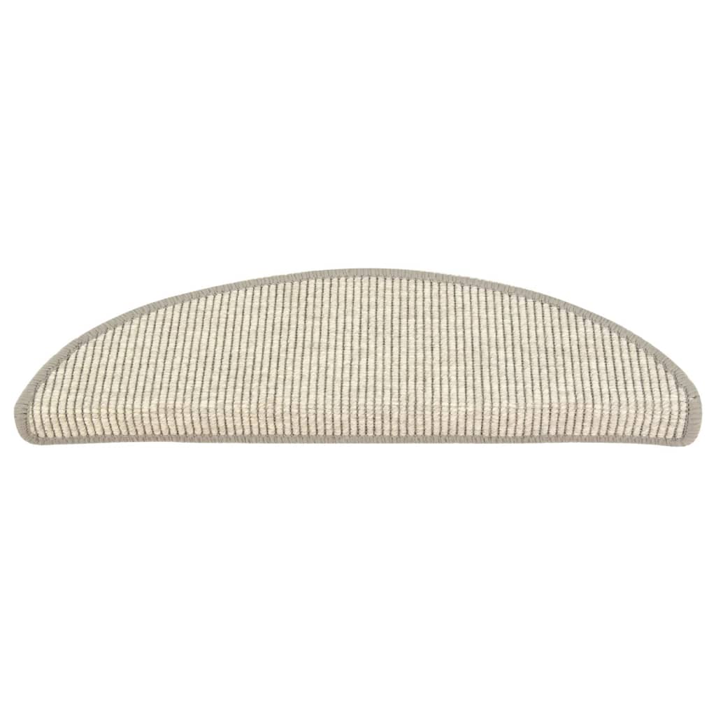 Trapmatten Zelfklevend 15 St 56X20 Cm Zilverkleurig