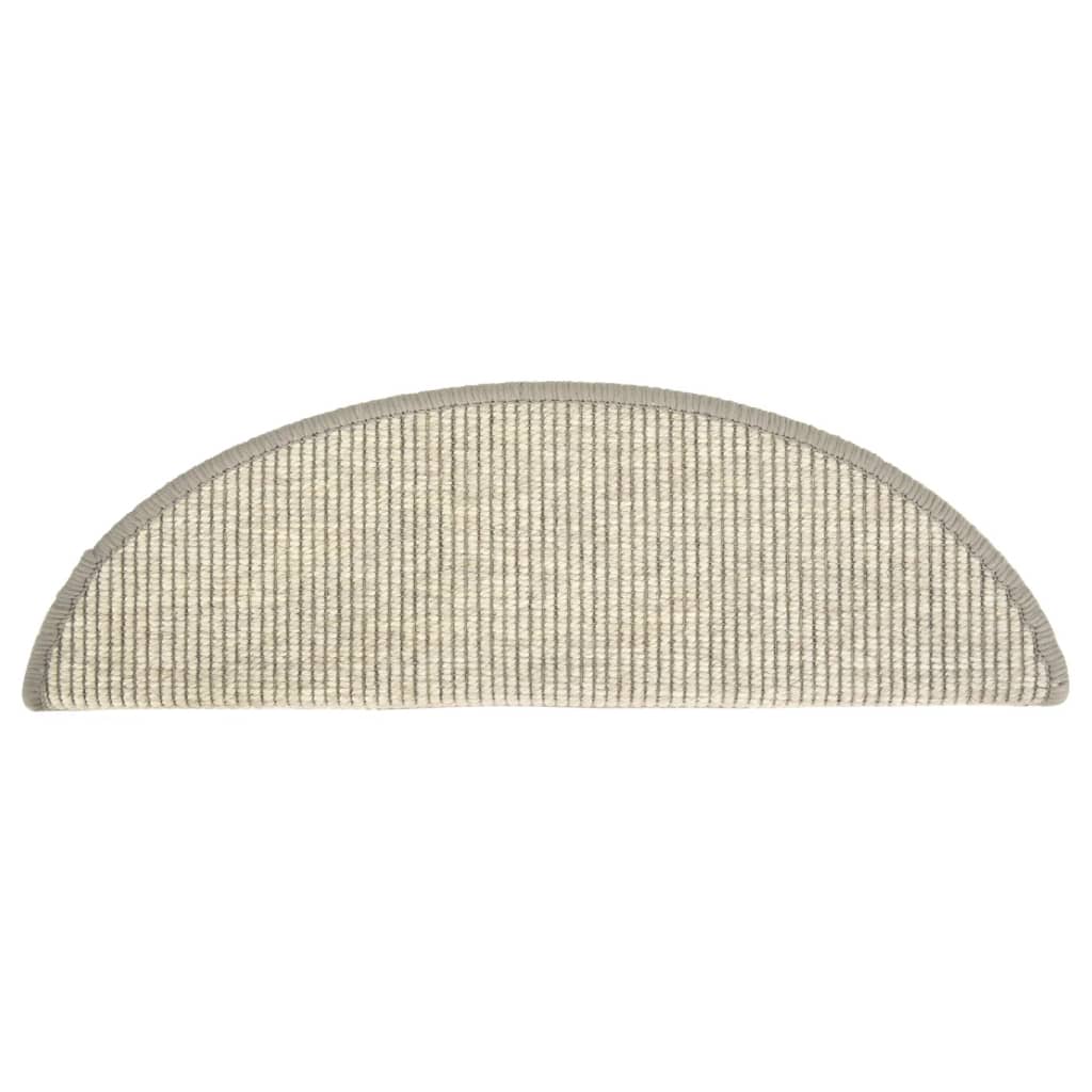 Trapmatten Zelfklevend 15 St 56X20 Cm Zilverkleurig