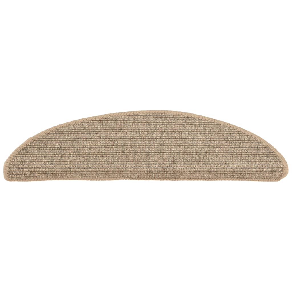 Trapmatten Zelfklevend 15 St 56X20 Cm Donkerbeige