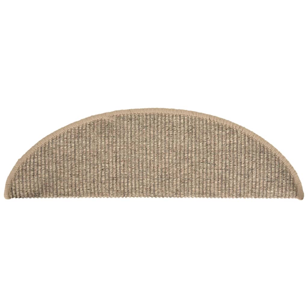 Trapmatten Zelfklevend 15 St 56X20 Cm Donkerbeige