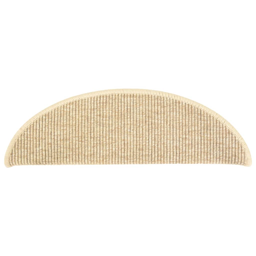 Trapmatten Zelfklevend 15 St 56X20 Cm Lichtbeige