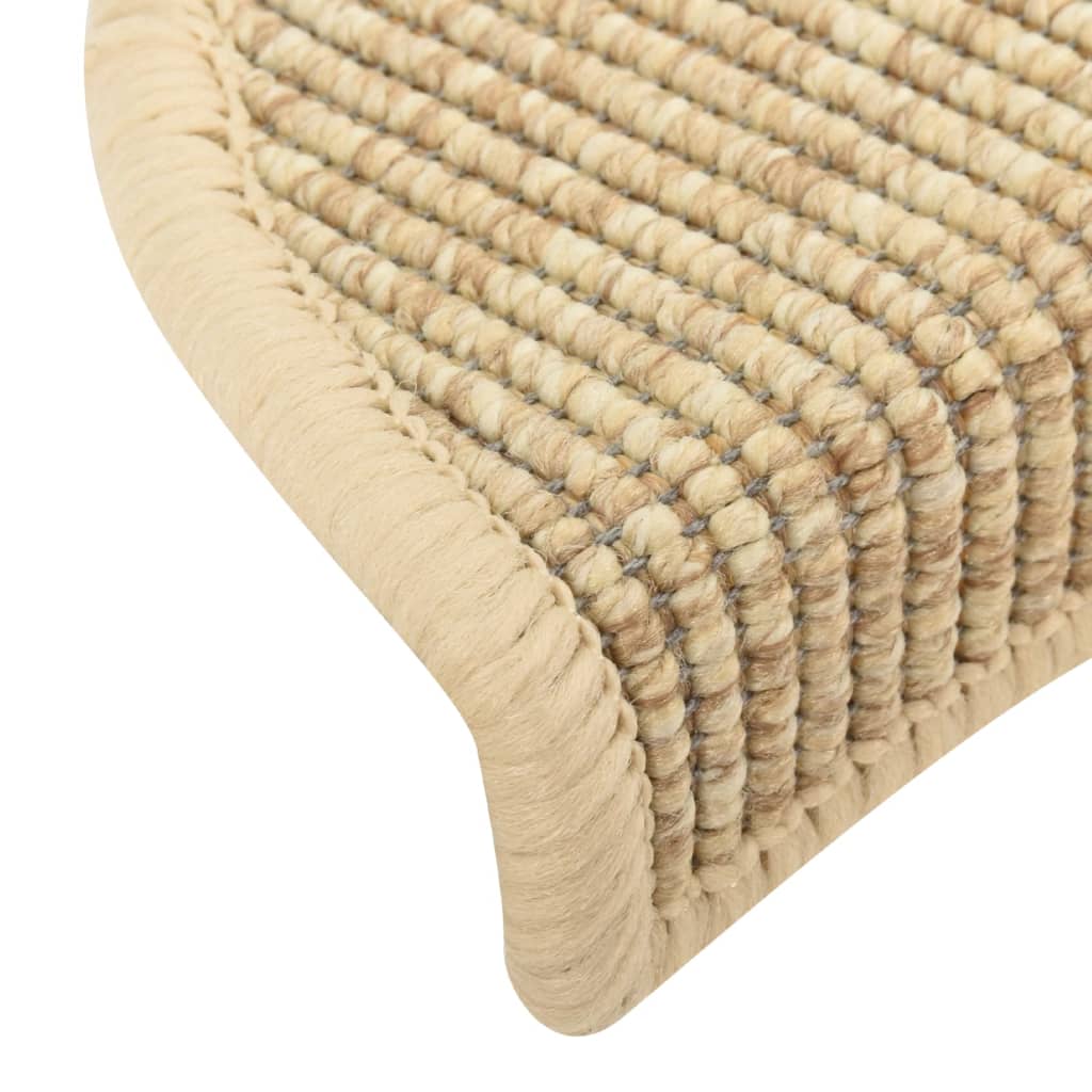Trapmatten Zelfklevend 15 St 56X20 Cm Lichtbeige