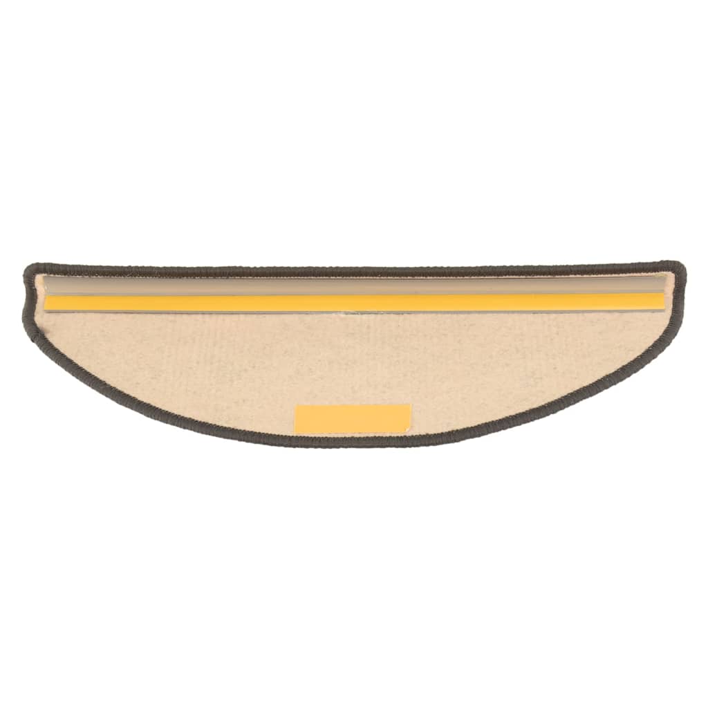 Trapmatten Zelfklevend 15 St 65X25 Cm Grijs En Beige