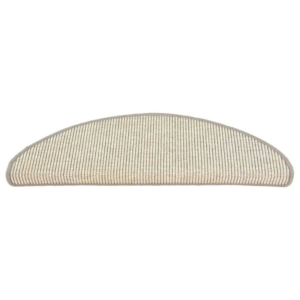 Trapmatten Zelfklevend 15 St 65X25 Cm Zilverkleurig