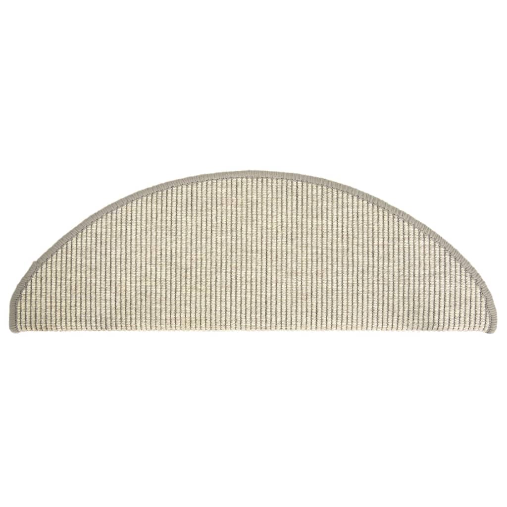 Trapmatten Zelfklevend 15 St 65X25 Cm Zilverkleurig