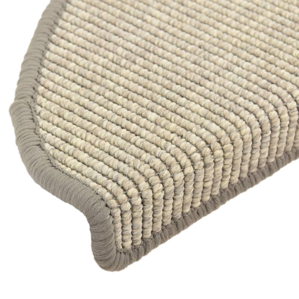 Trapmatten Zelfklevend 15 St 65X25 Cm Zilverkleurig