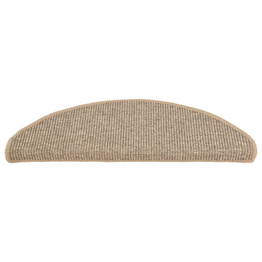 Trapmatten Zelfklevend 15 St 65X25 Cm Donkerbeige