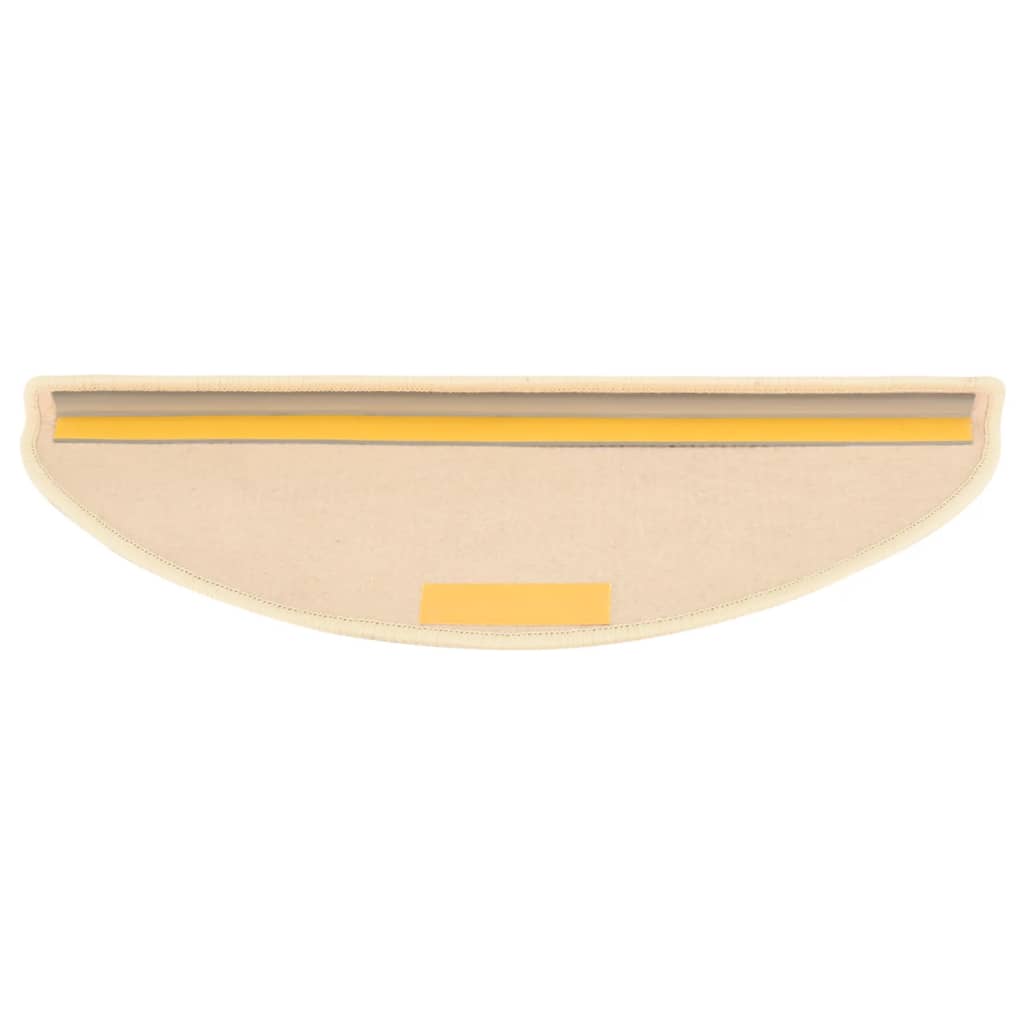 Trapmatten Zelfklevend 15 St Sisal-Look 65X25 Cm Beige