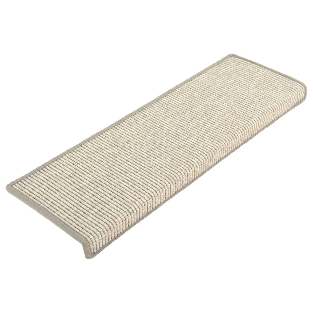Trapmatten Zelfklevend 15 St 65X25 Cm Zilverkleurig