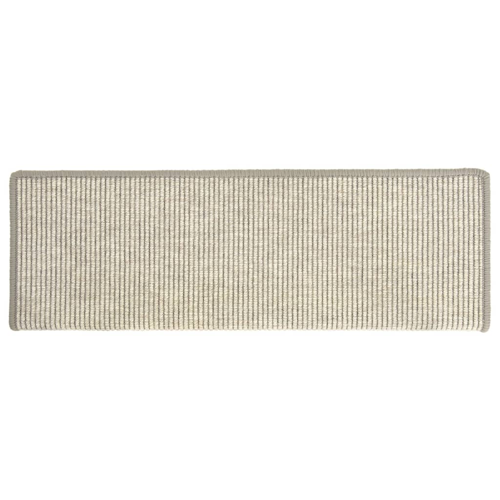 Trapmatten Zelfklevend 15 St 65X25 Cm Zilverkleurig
