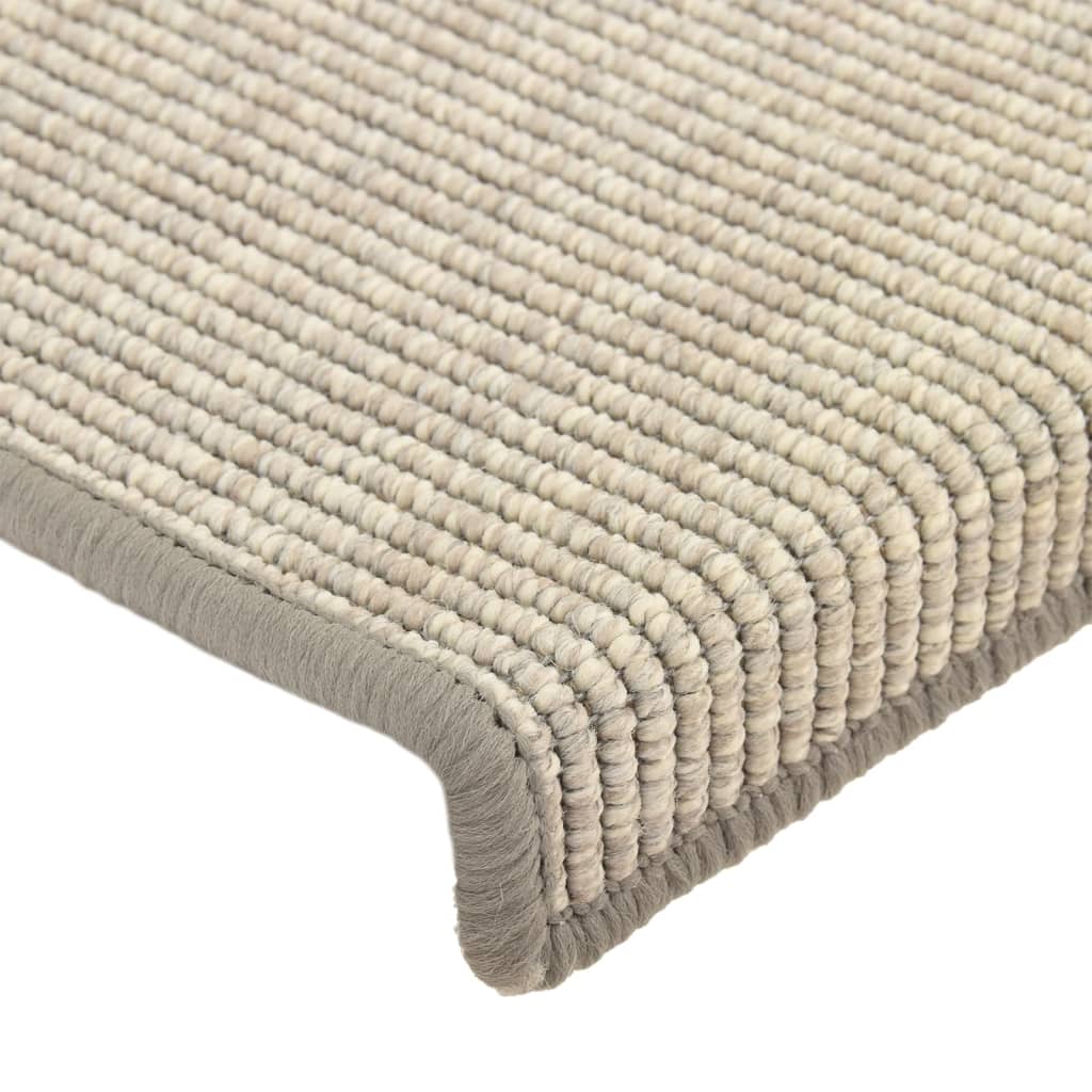 Trapmatten Zelfklevend 15 St 65X25 Cm Zilverkleurig