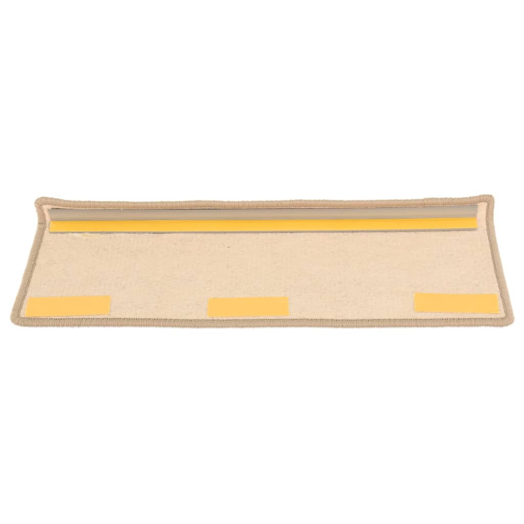 Trapmatten Zelfklevend 15 St 65X25 Cm Donkerbeige