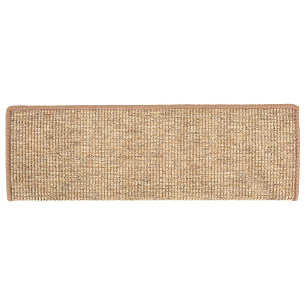 Trapmatten Zelfklevend 15 St 65X25 Cm Lichtbruin