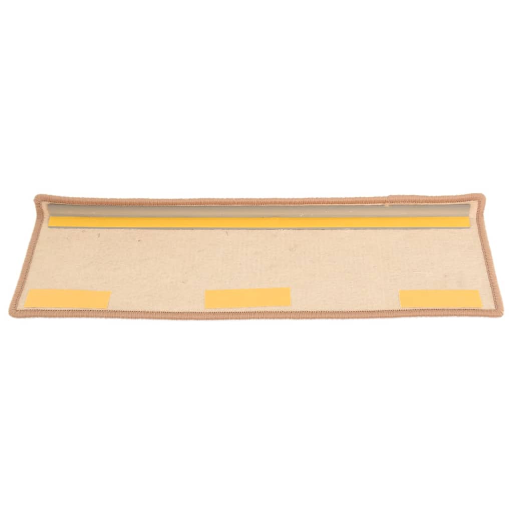 Trapmatten Zelfklevend 15 St 65X25 Cm Lichtbruin