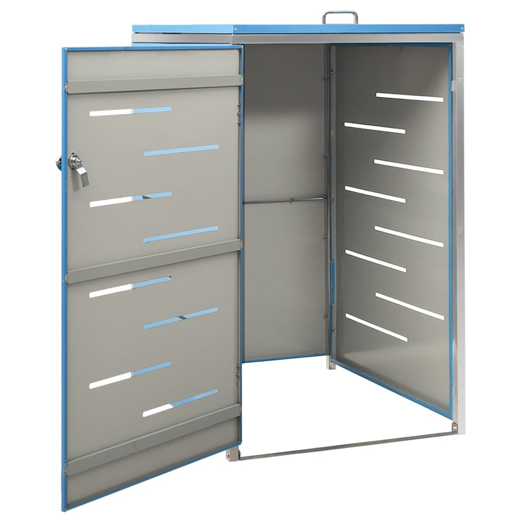 Containerberging Enkel 69X77,5X115 Cm Roestvrij Staal