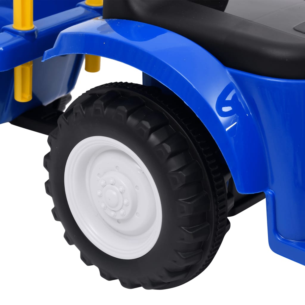 Kindertractor New Holland Blauw