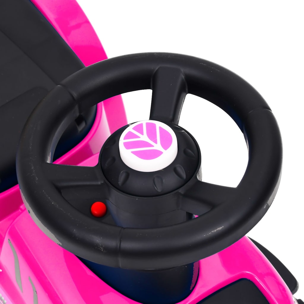 Kindertractor New Holland Roze