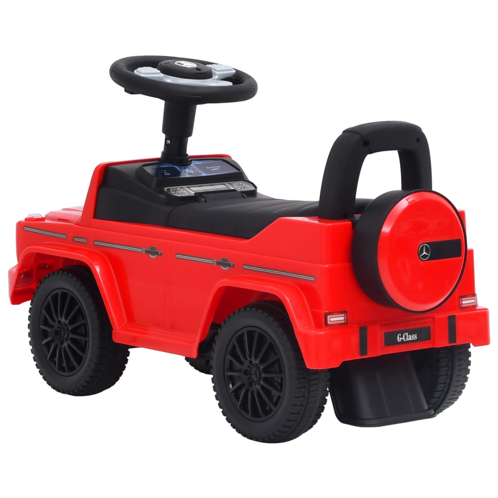 Loopauto Mercedes Benz G63 Rood